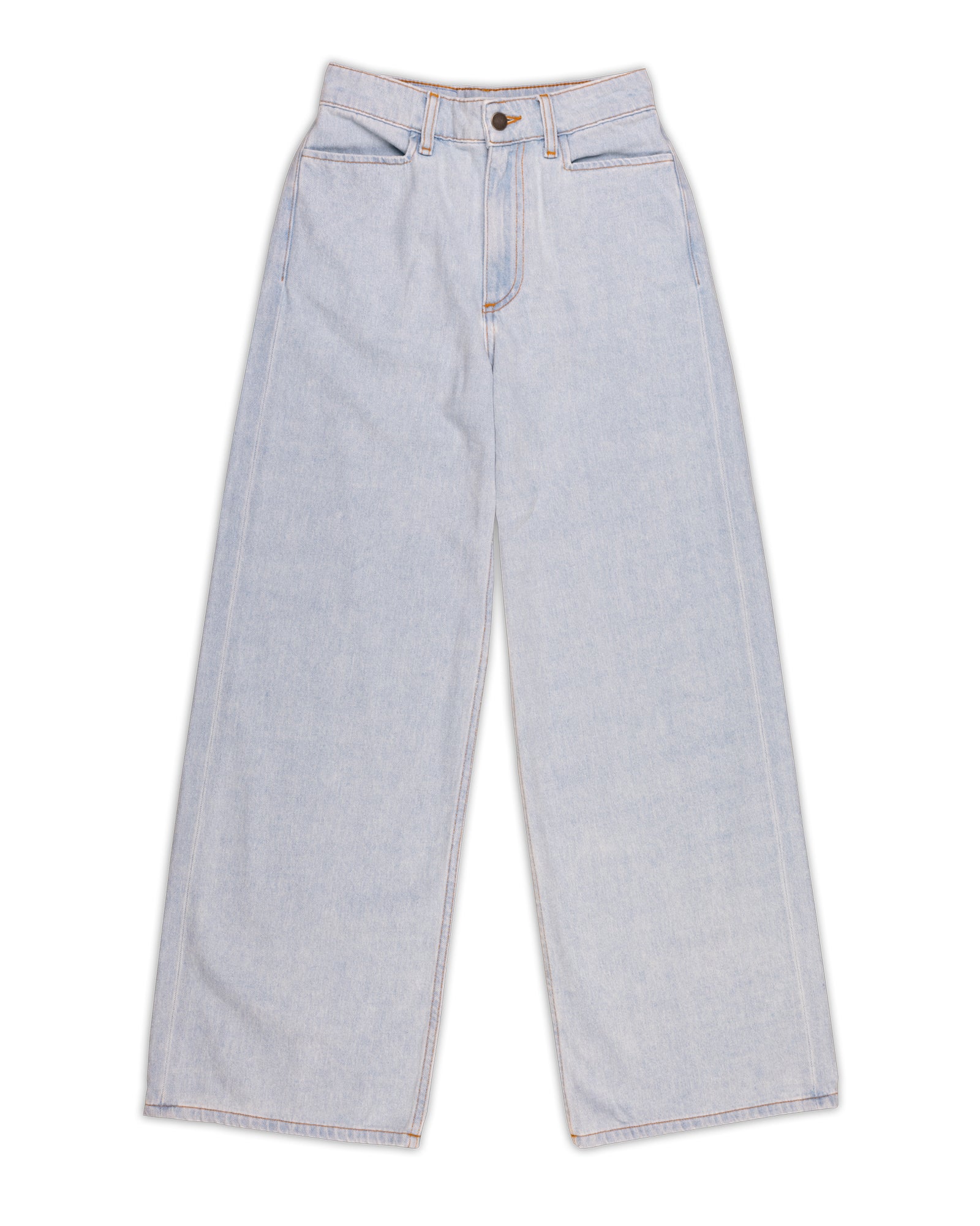 Denim Wide Leg Pant - Indigo