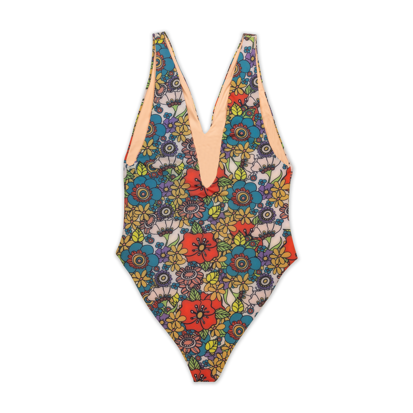 Seventy Five one piece women's swimsuit back