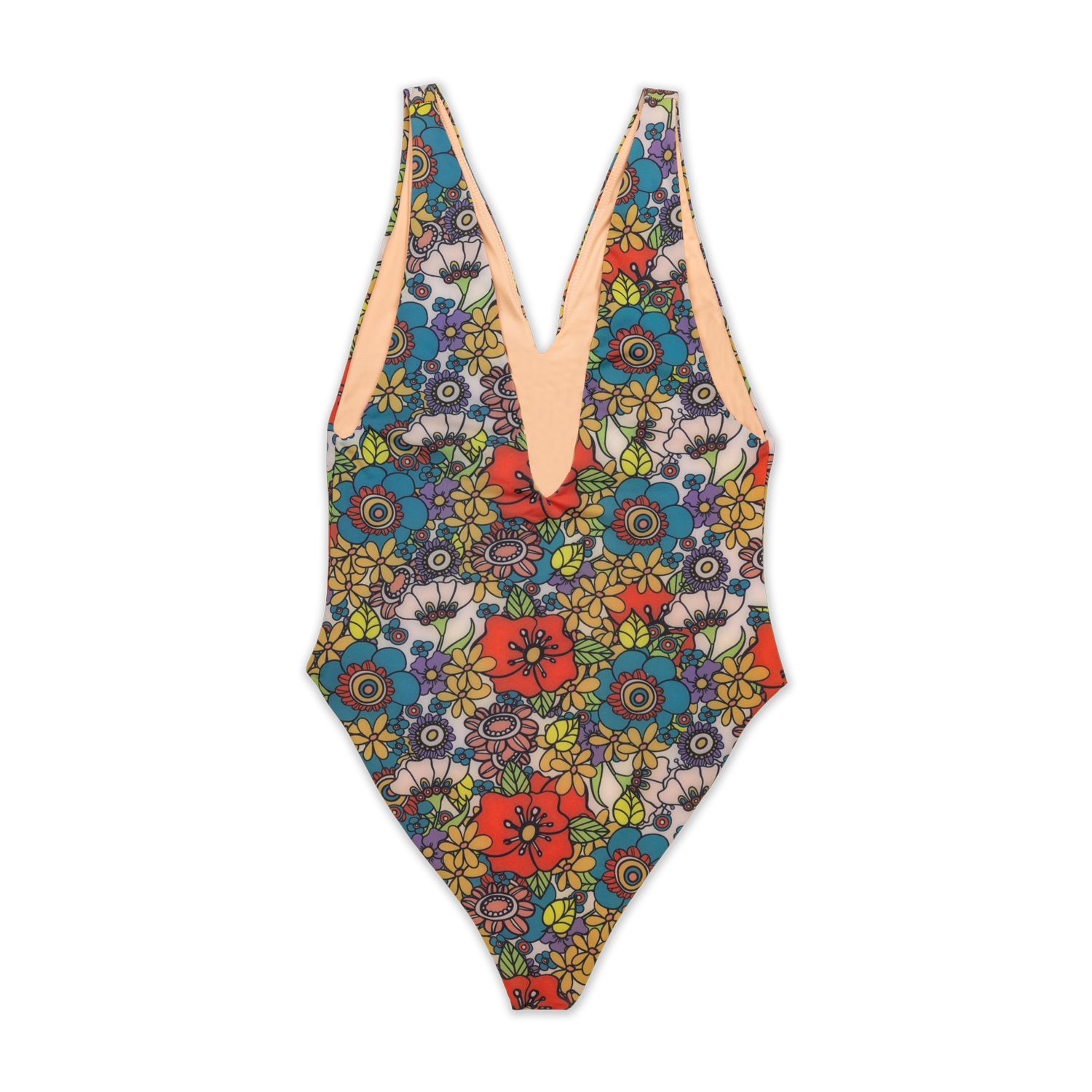 Seventy Five one piece women's swimsuit back