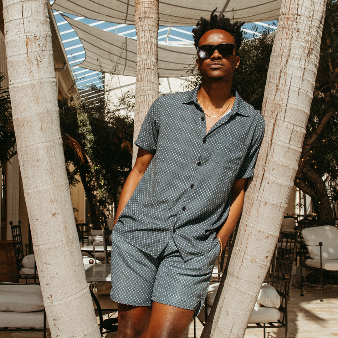 Lotus Lace Grey Trunks