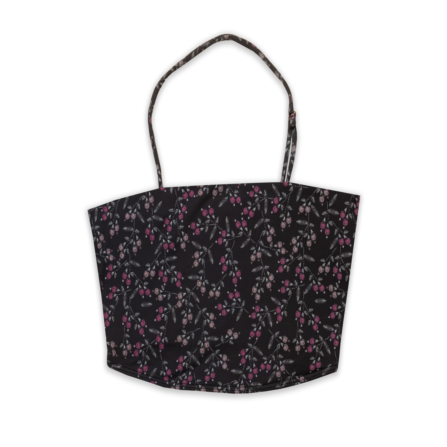 Ditsy Floral Tube Top w/ Removable Strap (Top)