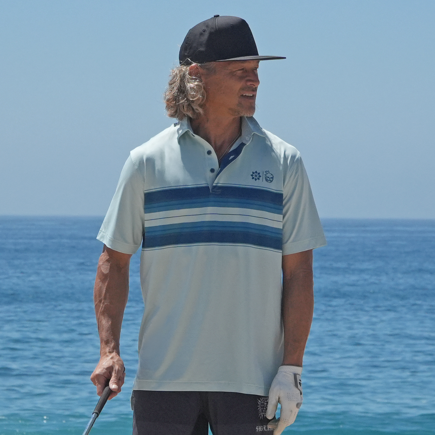 Slightly Stoopid Golf Polo - Blue