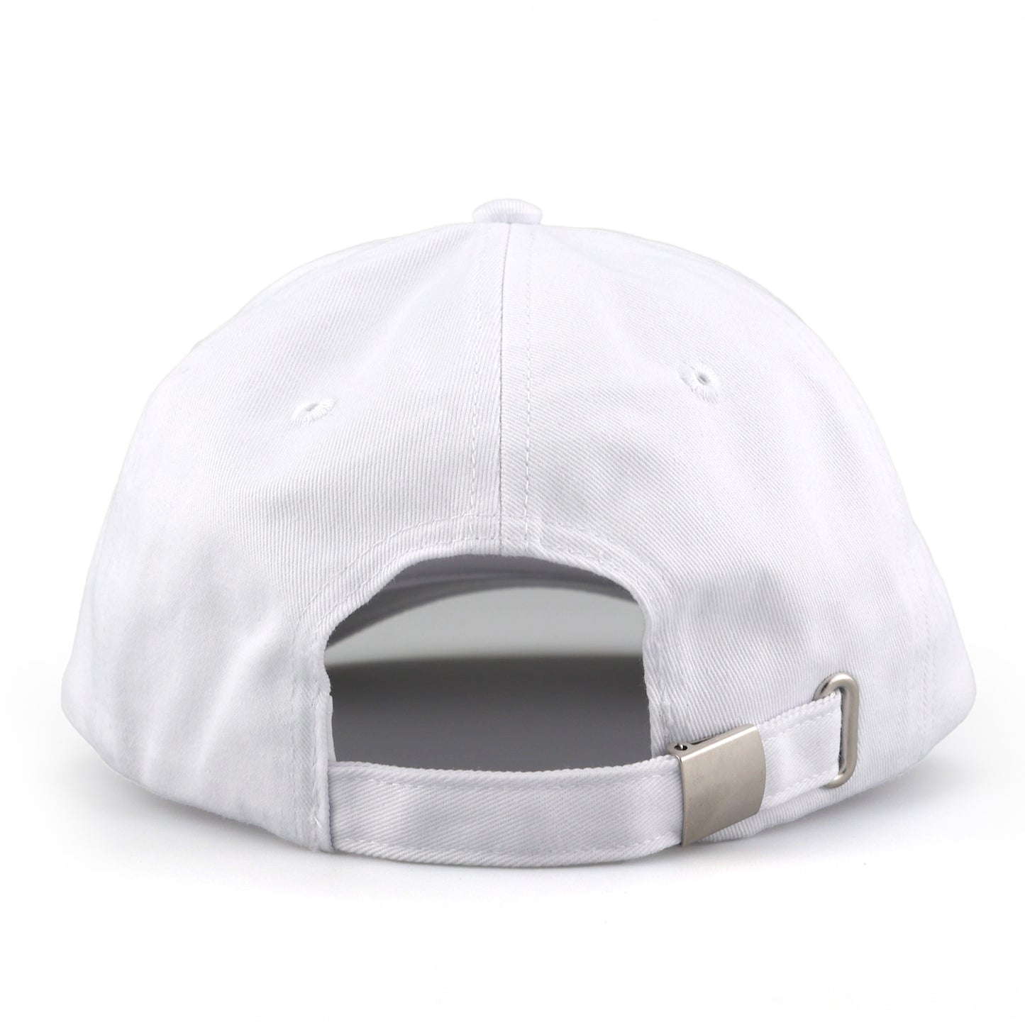 Mid Century Dad Hat - White/Navy