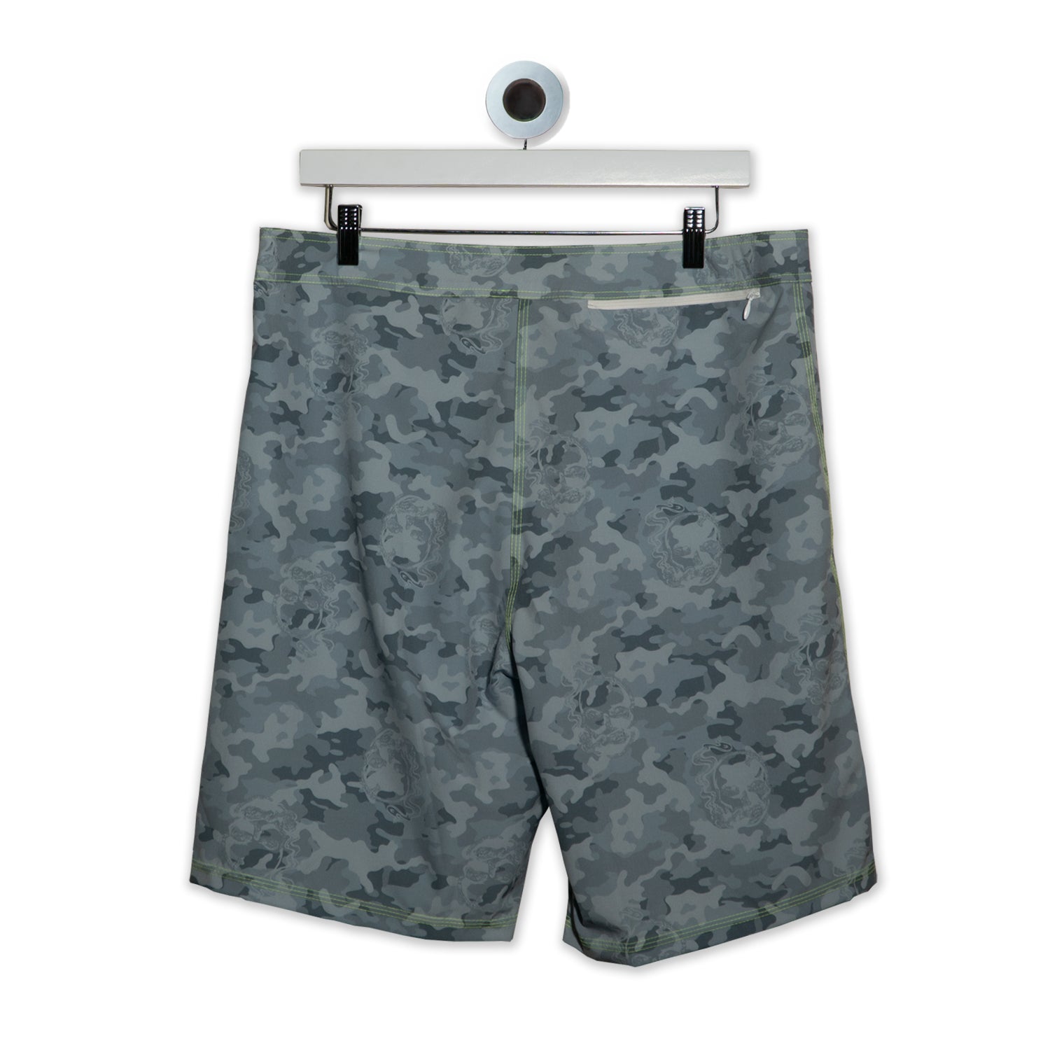 Slightly Stoopid Grey Camo Boardshort back view