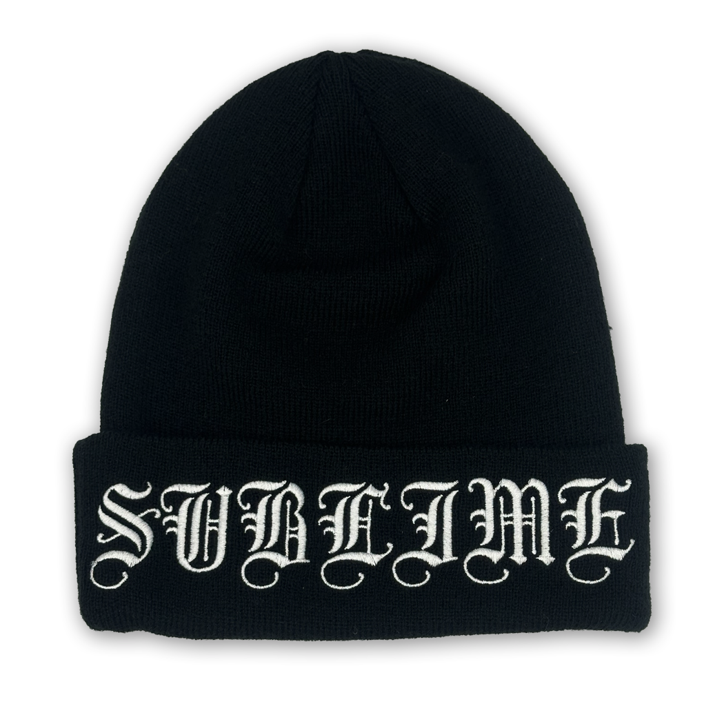 SUBLIME BEANIE BLACK