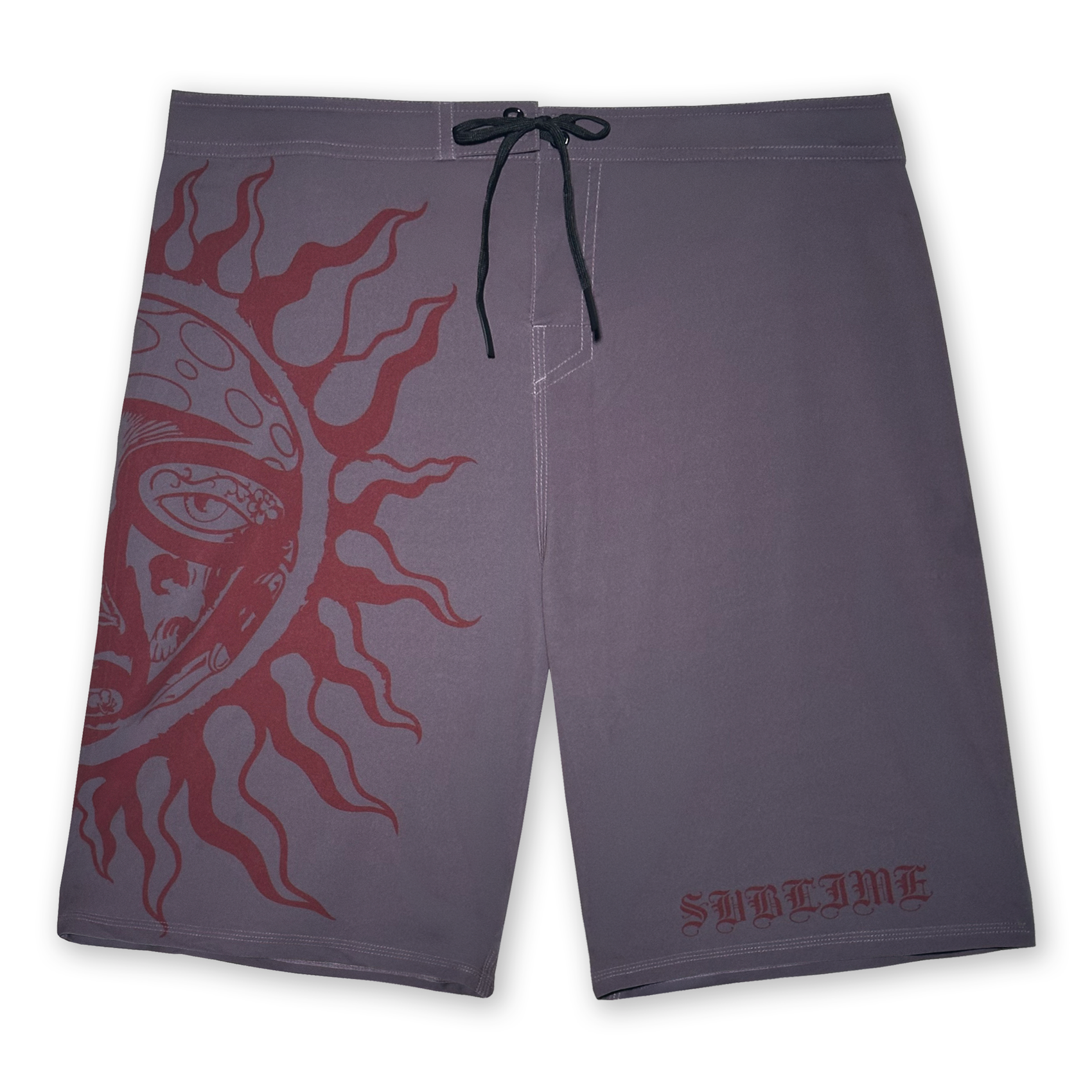 Sublime Collab Boardshorts - Red Logo