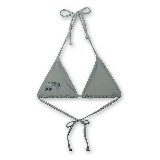 Sublime Plumeria Bikini Top - Green