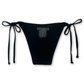 Sublime Plumeria Bikini Bottom - Black