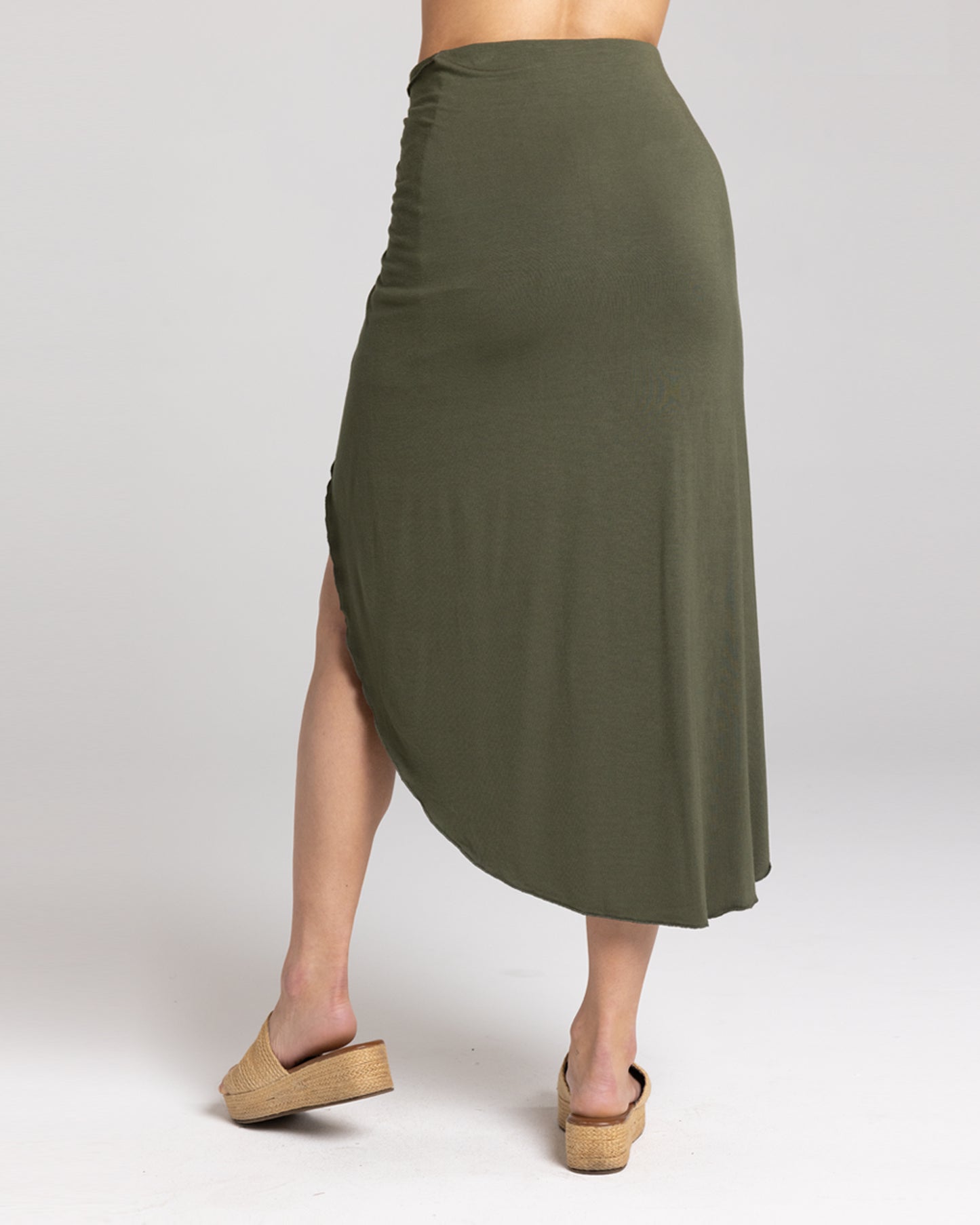 Wrapped Skirt Olive SMKFLWR wrapped-skirt-olive-smkflwr